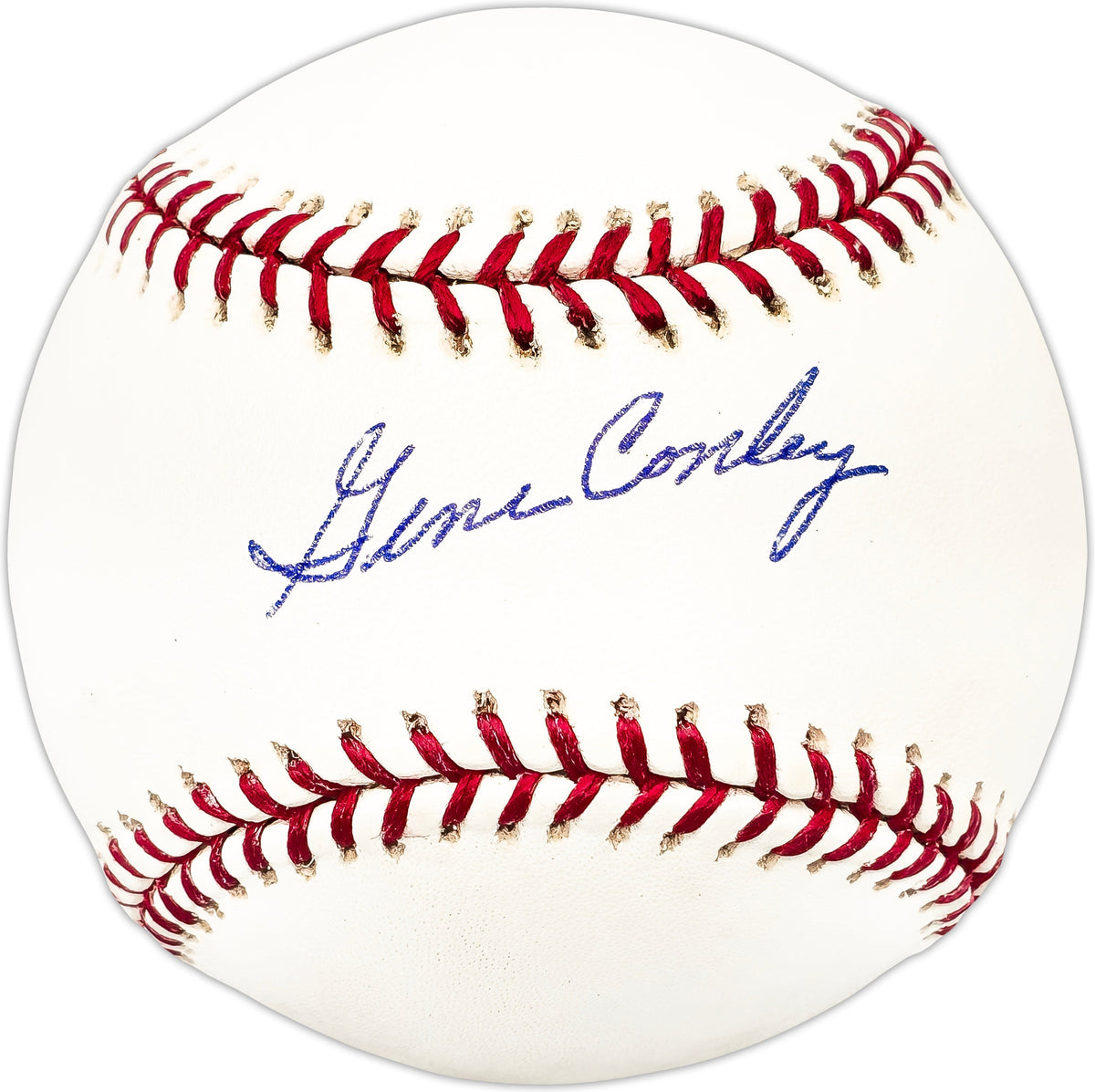 Gene Conley Autographed Official MLB Baseball Boston Red Sox