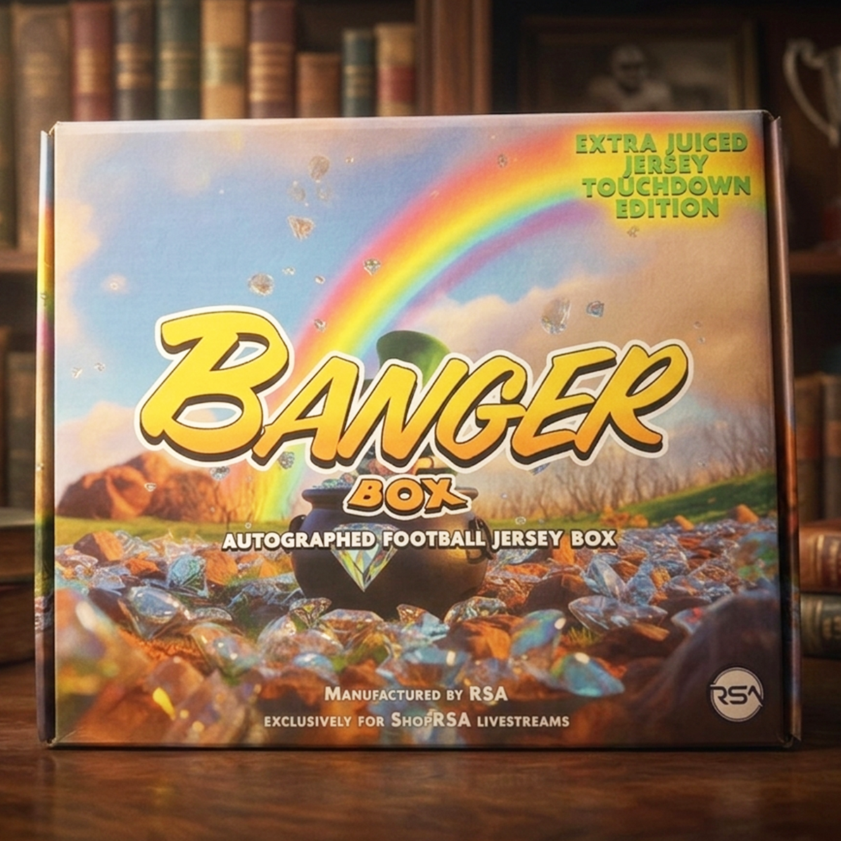 Extra Juiced Autographed Football Jersey Banger Box - Series 4