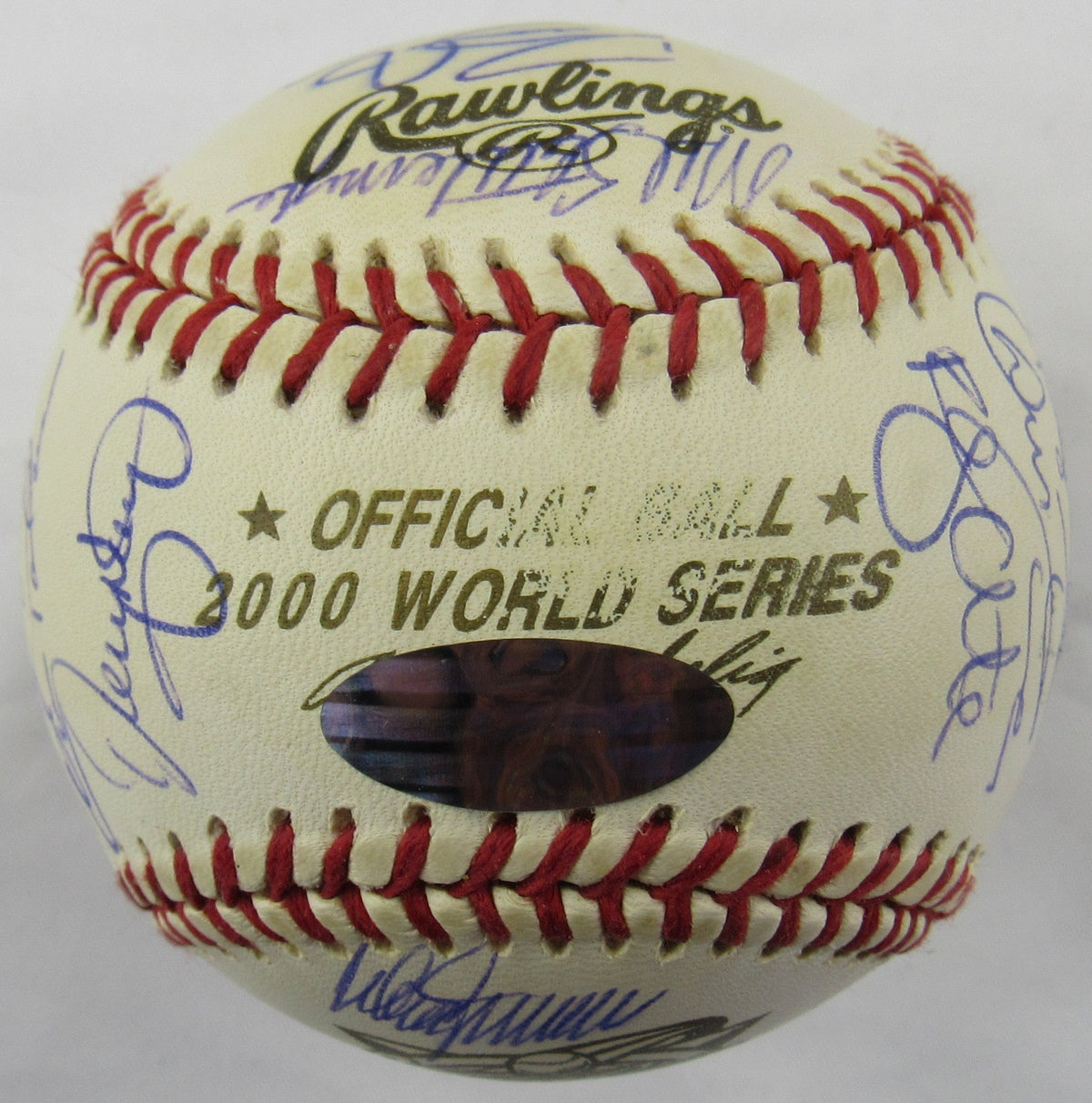2000 World Series Baseball New York Yankees - Steiner Hologram