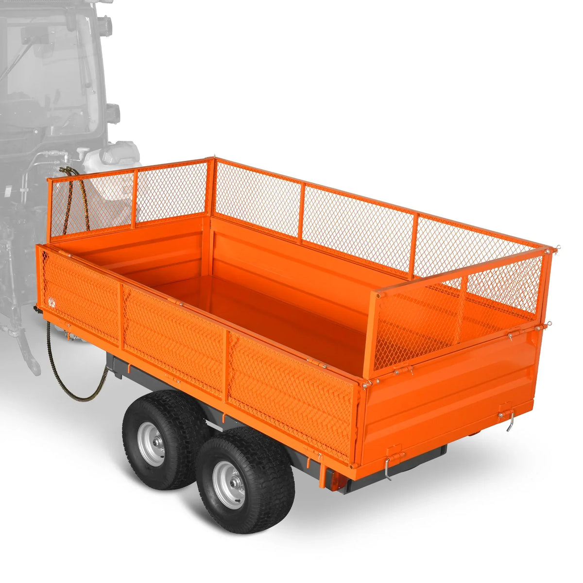 MechMaxx 2-Ton Capacity Heavy-Duty Dump Trailer, DT4X8W