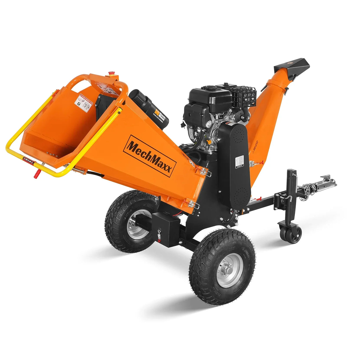 6 inch E-start ZONSEN 420cc 15hp Gasoline Engine Powered Drum Wood Chipper , P4206