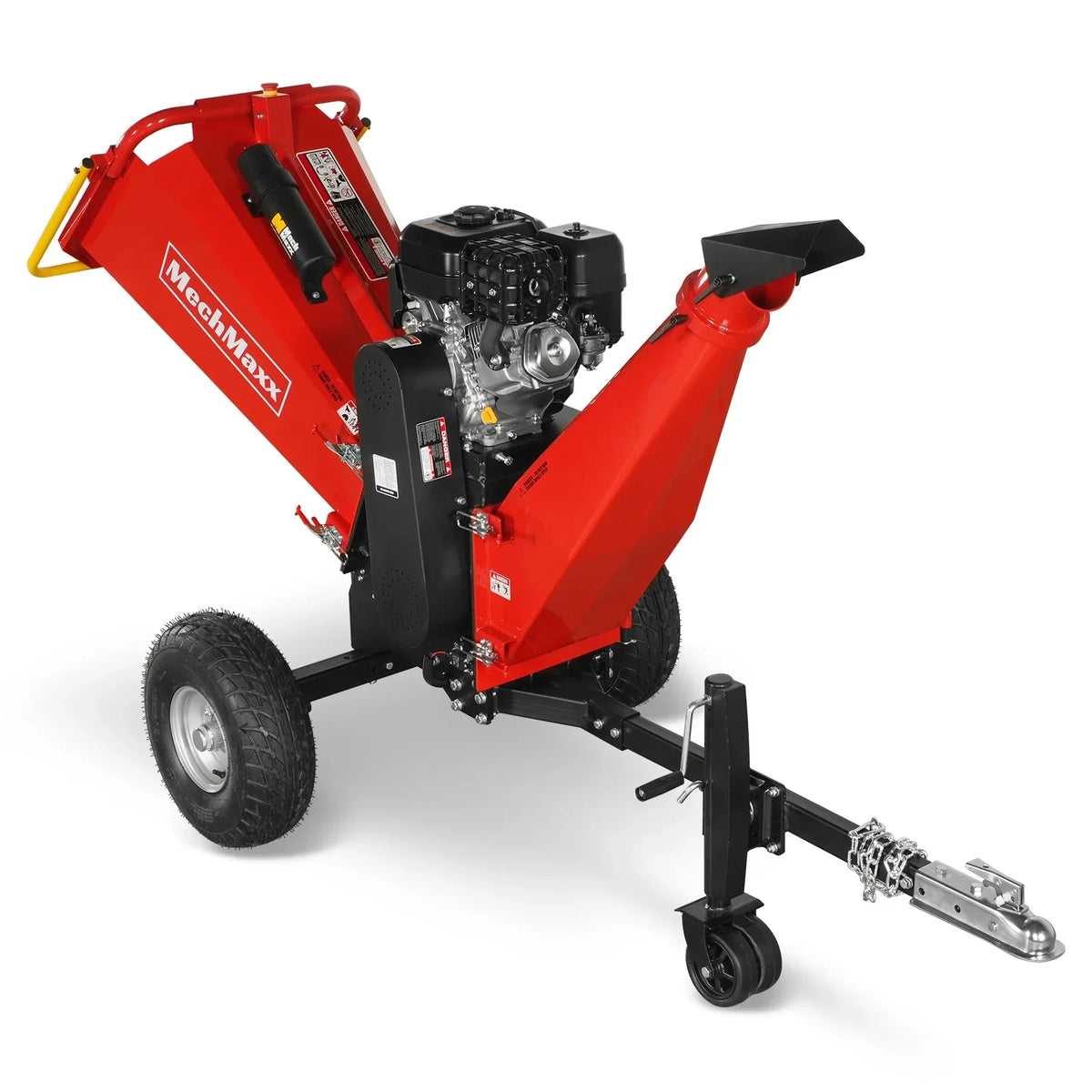 6 inch E-start ZONSEN 420cc 15hp Gasoline Engine Powered Drum Wood Chipper , P4206