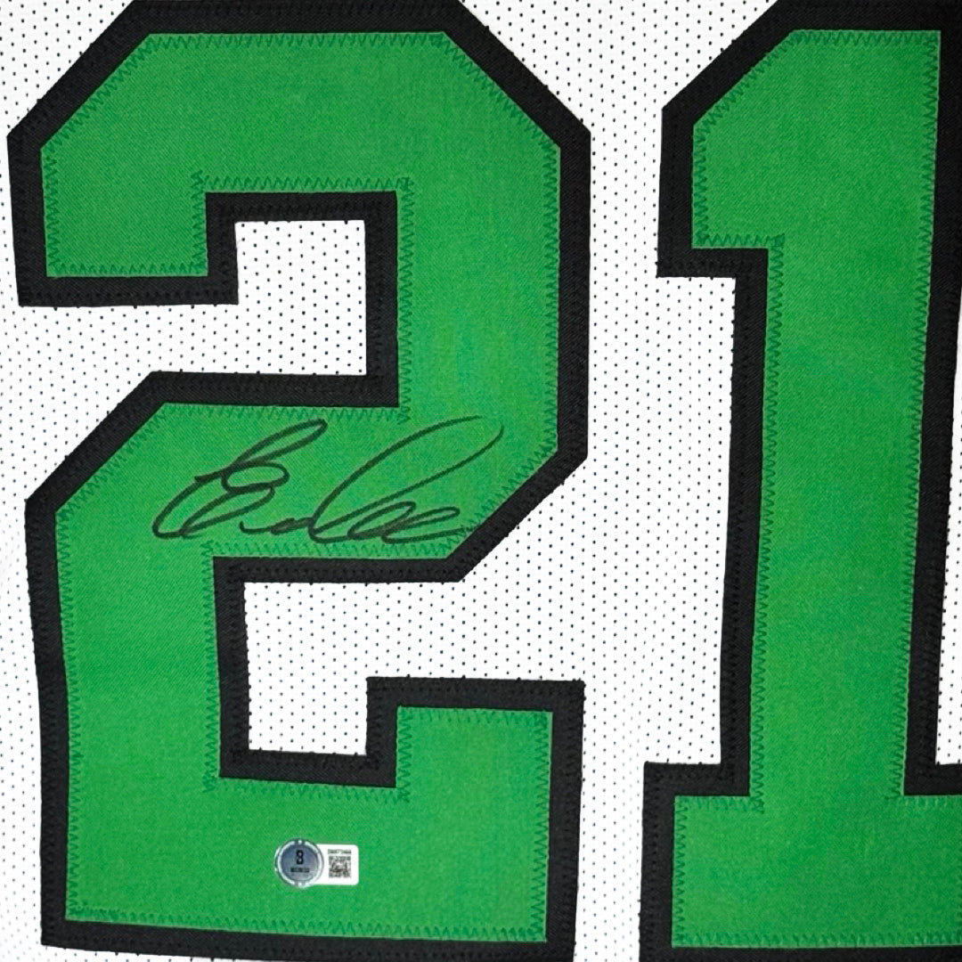 Eric Allen Signed Philadelphia White Football Jersey (Beckett)