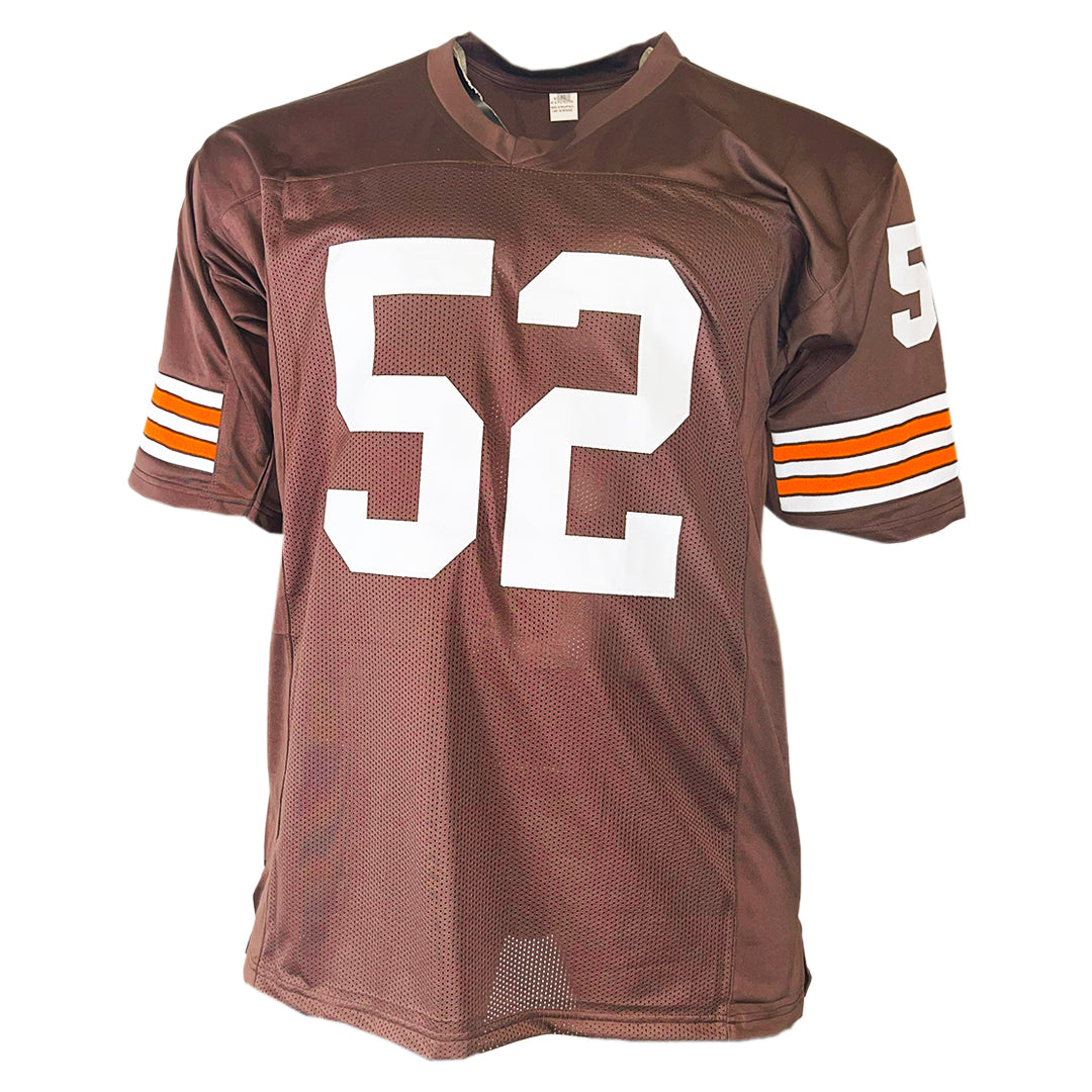 Dick Ambrose Signed Cleveland Brown Football Jersey (JSA)