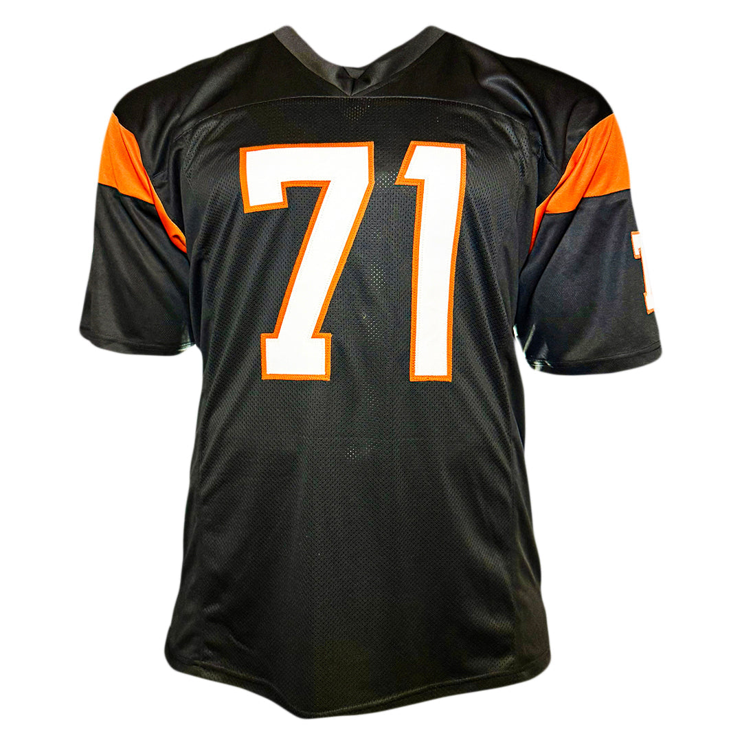 Willie Anderson Signed Cincinnati Black Football Jersey (Beckett)