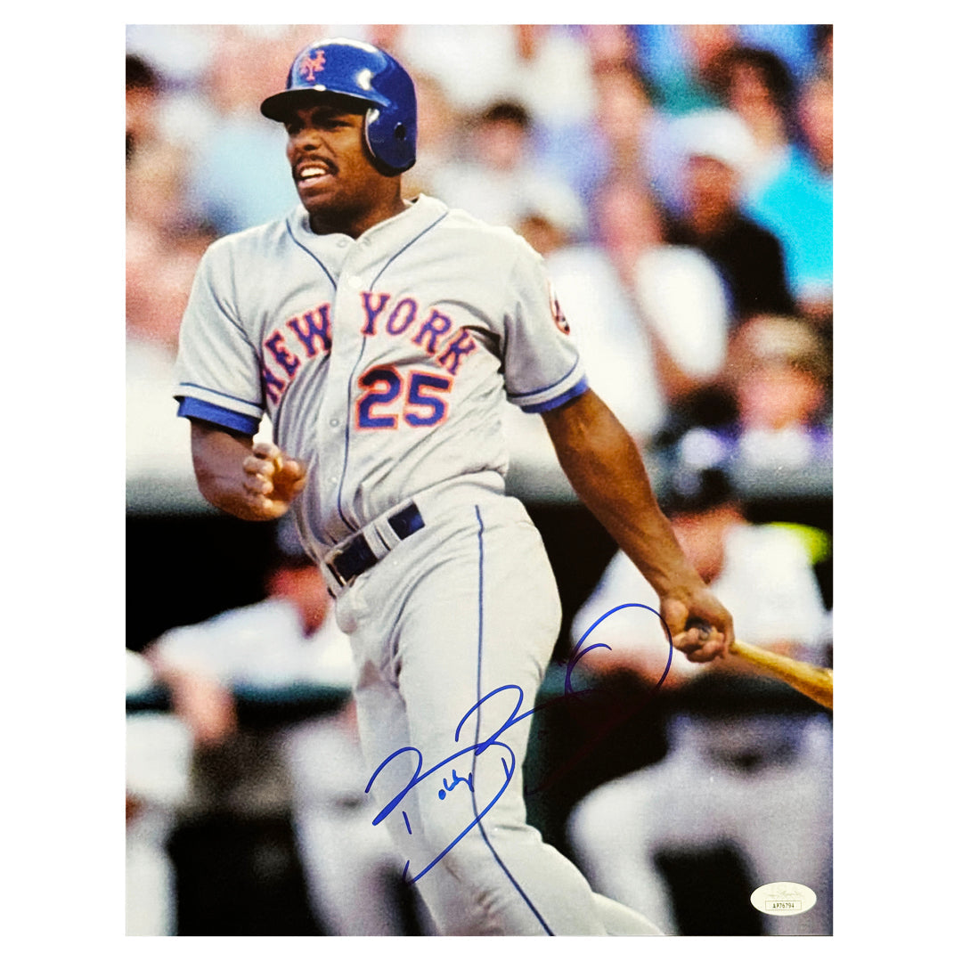 Bobby Bonilla Signed New York Pose 1 Baseball 11x14 Photo (JSA)