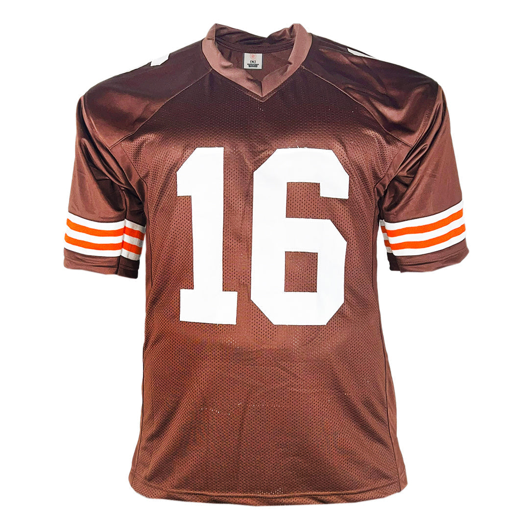Josh Cribbs Signed Cleveland Brown Football Jersey (JSA)