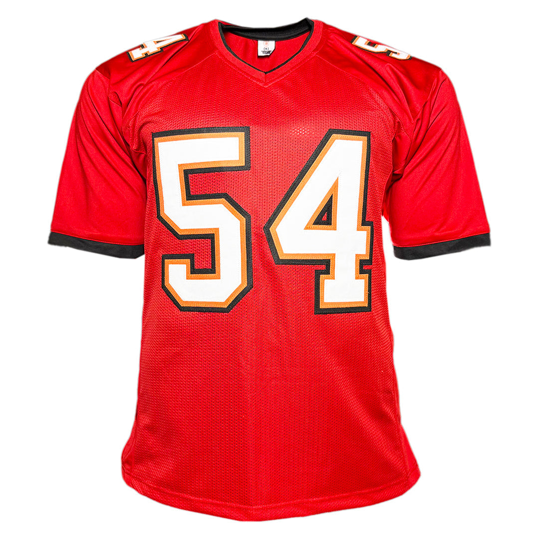 Lavonte David Signed Tampa Bay Red Football Jersey (JSA)