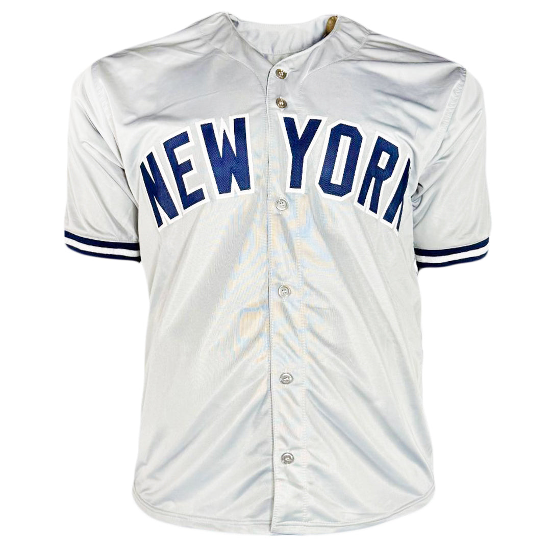 Chad Green Signed New York Grey Baseball Jersey (JSA)