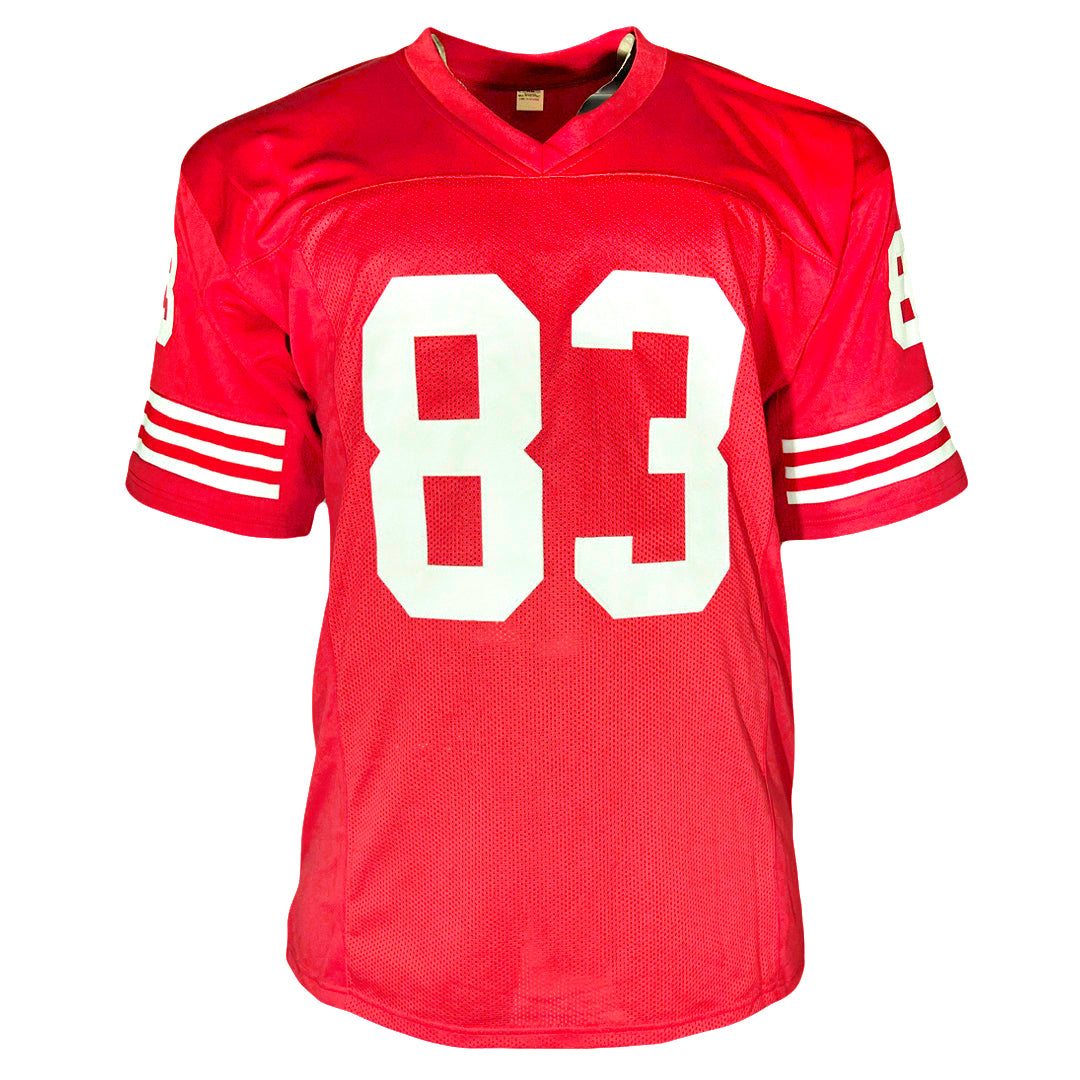 Renaldo Nehemiah Signed San Francisco Red Football Jersey (JSA)