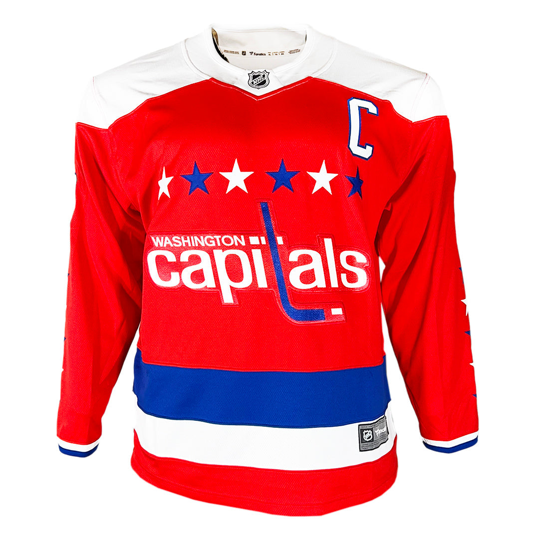 Alexander Ovechkin Signed Authentic Washington Capitals Alternate Red 6XL Hockey Jersey (JSA)