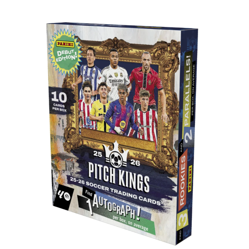 2025/26 Panini Pitch Kings Soccer International Hobby Box