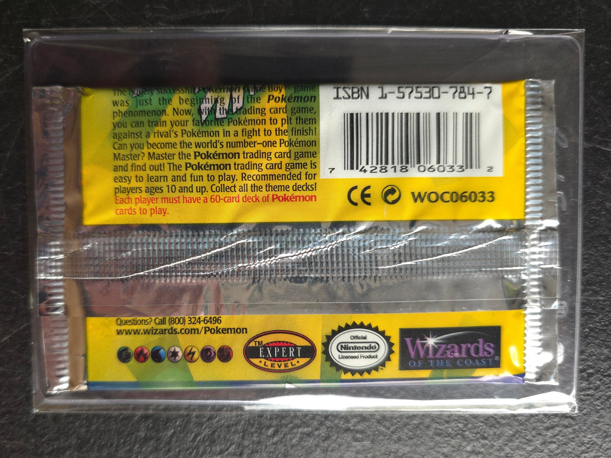 Pokémon Base Set Booster Pack - Unlimited Edition (1999) - Short Crimp - Venusaur