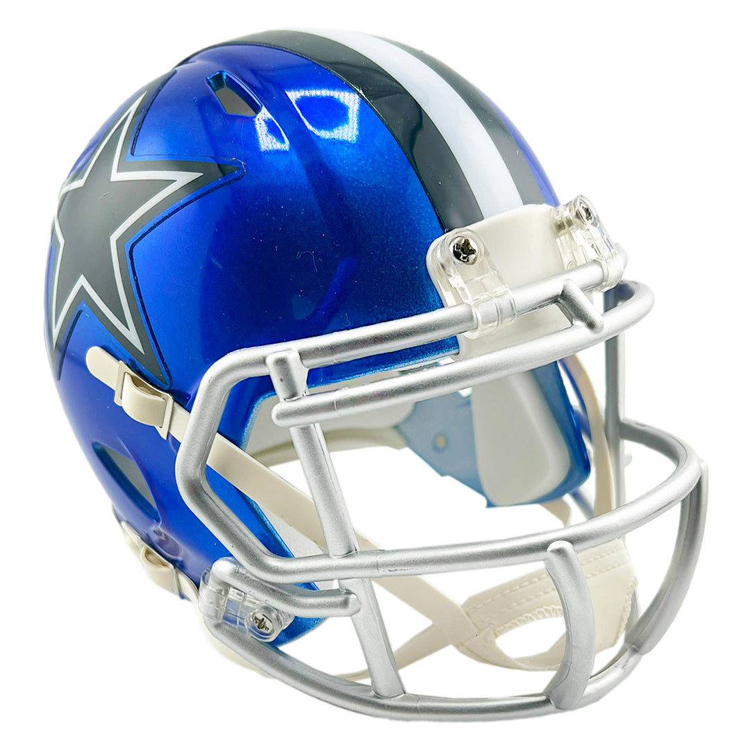 Roger Staubach Signed Dallas Cowboys Flash Mini Football Helmet (Beckett)