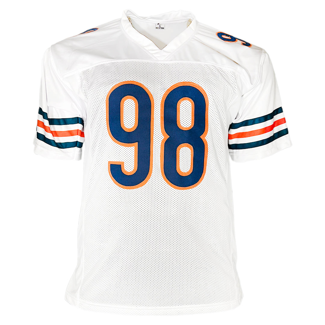 Montez Sweat Signed Chicago White Football Jersey (JSA)