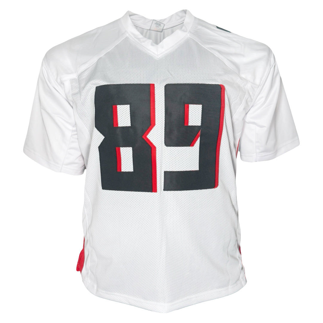 Charlie Woerner Signed Atlanta White Football Jersey (Beckett)