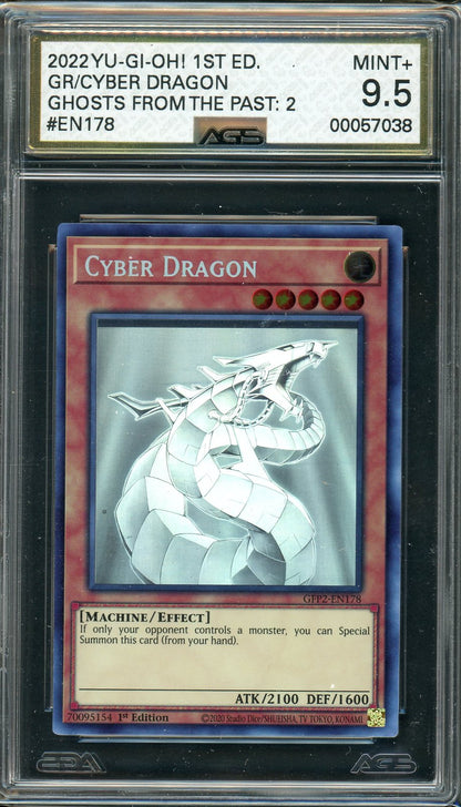AGS (MINT+ 9.5) Cyber Dragon #EN178 - Ghosts From The Past The 2nd Haunting (#00057038)