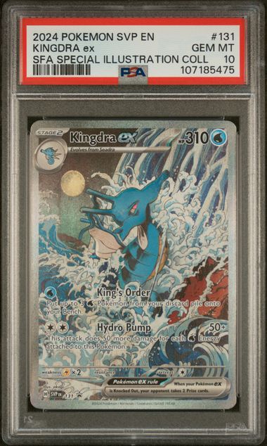 [PSA 10 - GEM MT] KINGDRA ex #131 - Sfa Special Illustration Coll - SV Black Star Promo (2024)