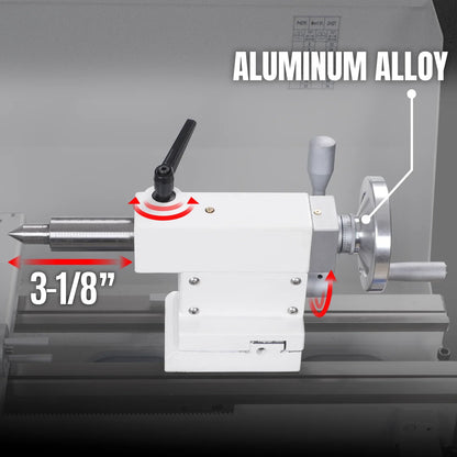 2 HP 11'' x 30'' Combination Lathe Milling Drilling Machine Brushless Motor, 1.5'' Spindle Bore, 0-2000 RPM Variable Speed, High Precision Benchtop Lathe for Metalworking – Without Stand 1130VC