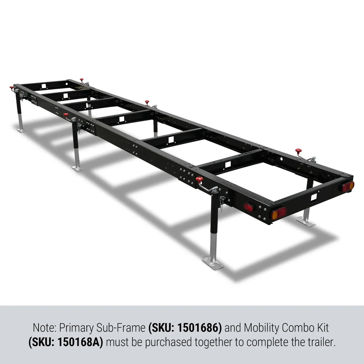 Primary Sub-Frame for SM-36 Trailer, 20' Track Length