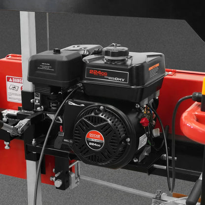 22" Portable Sawmill & Forestry Log Skidding Winch  Bundle, SM22 & FW8800