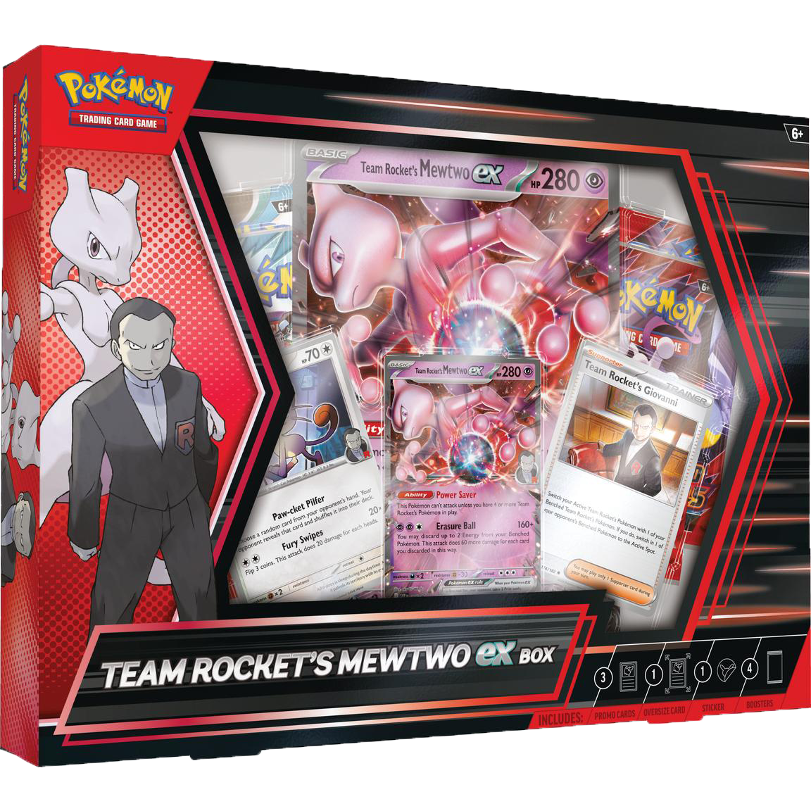 Team Rocket's Mewtwo ex Box