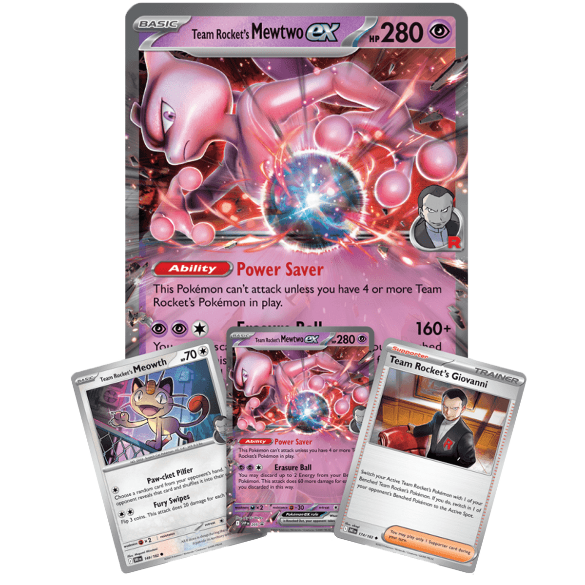 Team Rocket's Mewtwo ex Box