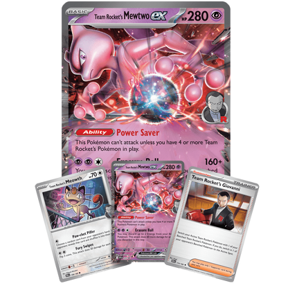 Team Rocket's Mewtwo ex Box