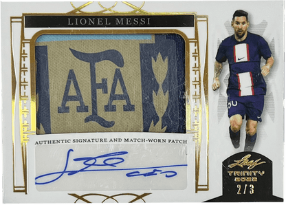 2022 Leaf Trinity Soccer Hobby Box