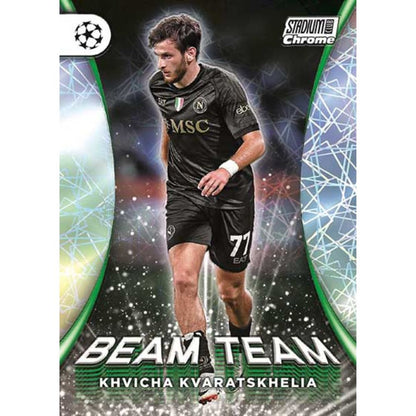 2023/24 Topps Stadium Club Chrome UEFA Club Competitions Soccer Hobby Box