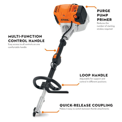 STIHL® KM 131 R – Gas KombiSystem Powerhead | 36.3cc STIHL® Engine