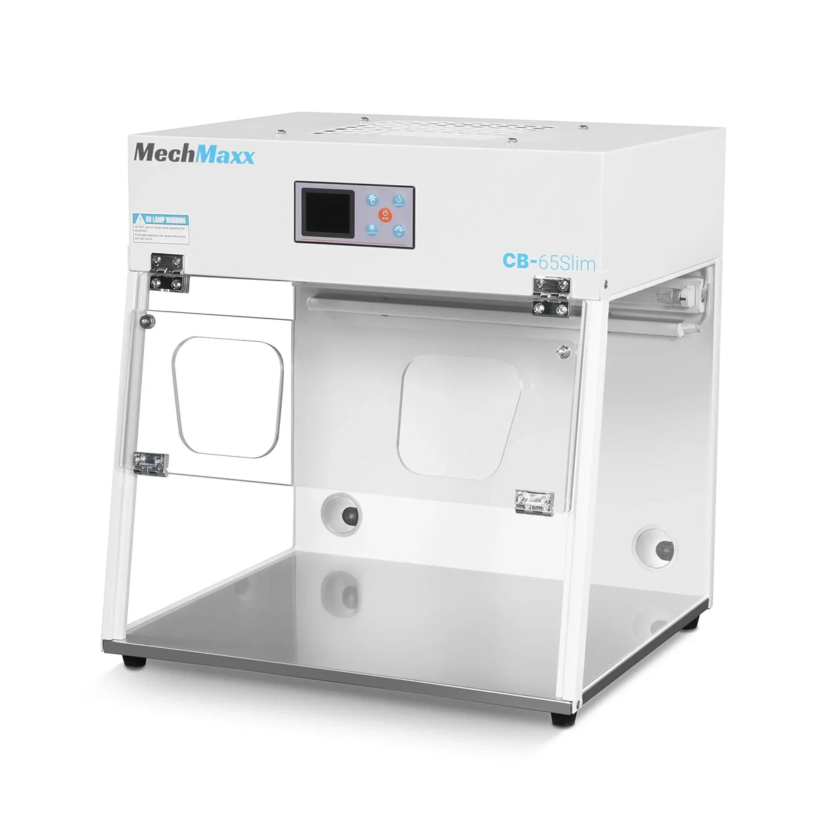 26" Wide CB-65Slim Desktop Vertical Laminar Flow Clean Bench with HEPA Filtration & UV Sterilization | ISO Class 5