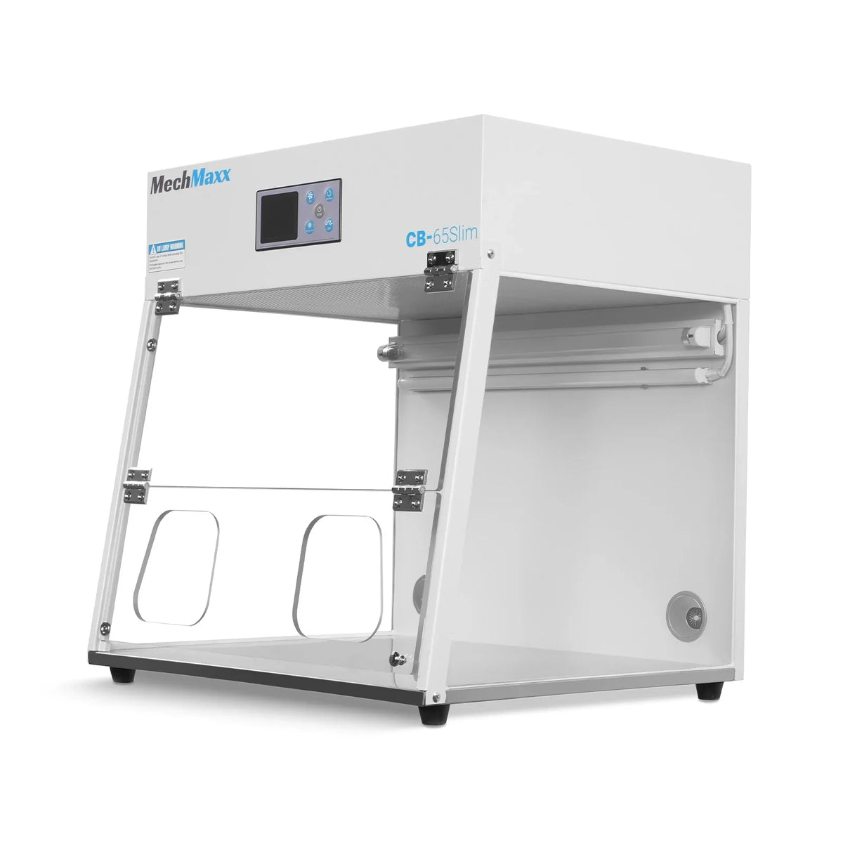 26" Wide CB-65Slim Desktop Vertical Laminar Flow Clean Bench with HEPA Filtration & UV Sterilization | ISO Class 5