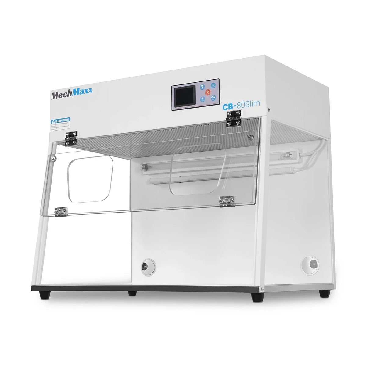 31.9" Wide CB-80Slim Desktop Vertical Laminar Flow Clean Bench with HEPA Filtration & UV Sterilization | ISO Class 5
