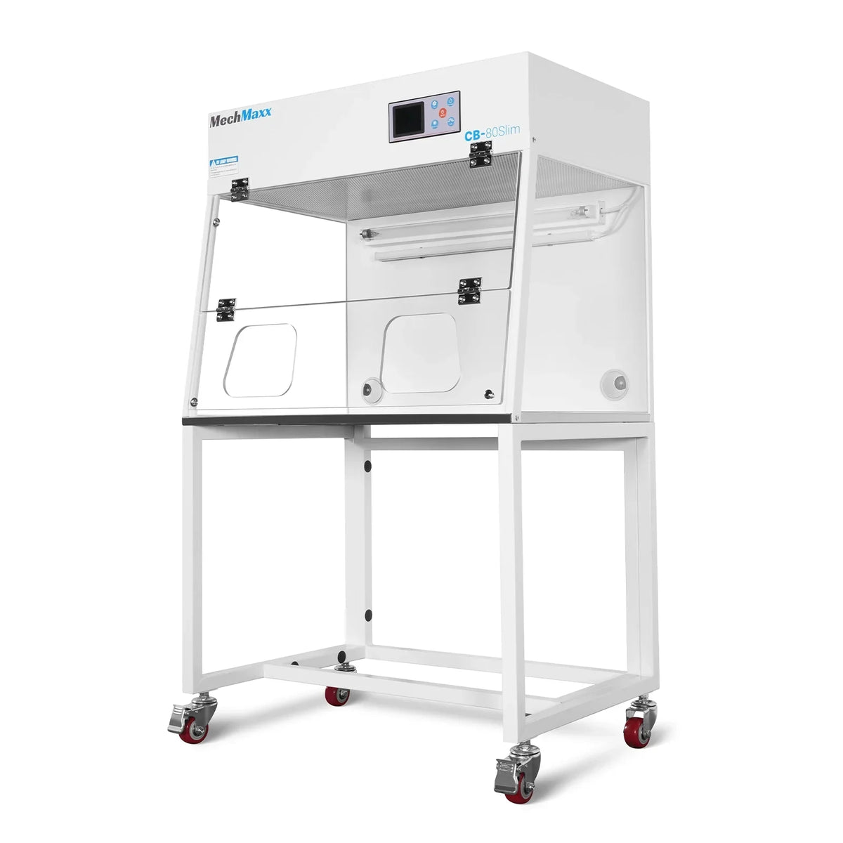 31.9" Wide CB-80Slim Desktop Vertical Laminar Flow Clean Bench with HEPA Filtration & UV Sterilization | ISO Class 5