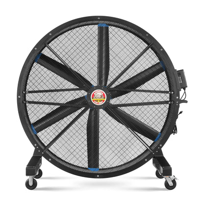 79" Portable Industrial Fan with Variable High-Efficiency PMSM Motor,Mobile High Volume Floor Fan for Warehouse,Workshop & Gym