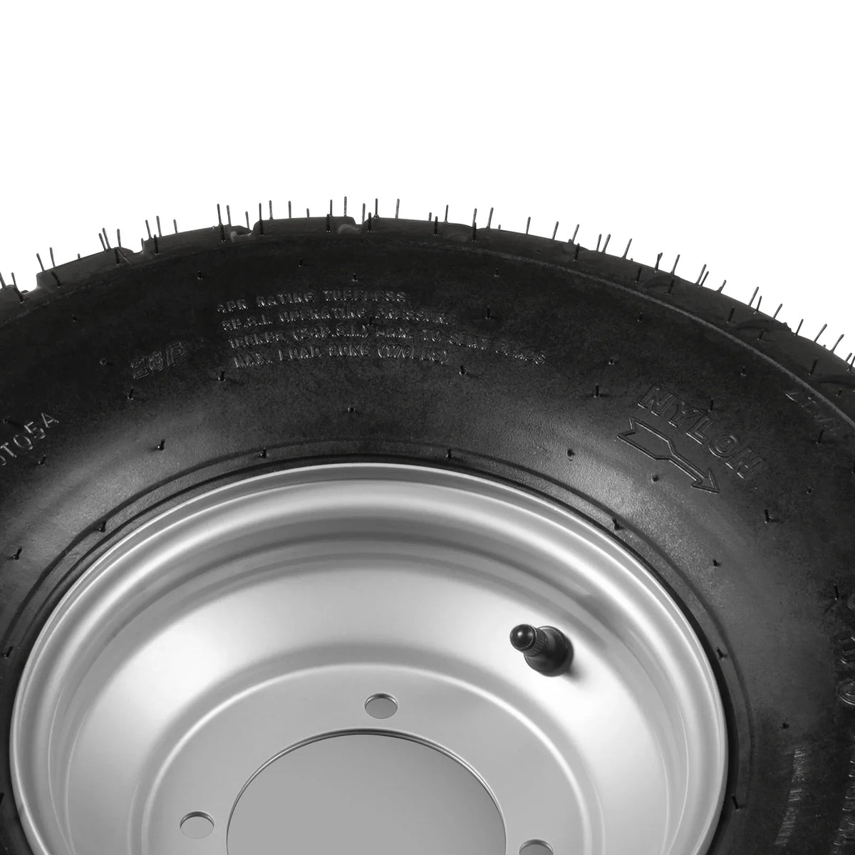 Left Rear Tire for Wood Chipper P4205, P4206, B150, B200 ( SKU: 110601; 110602; 110800; 110801; 110802; 110803; 110804; 110805; 110810; 110811）