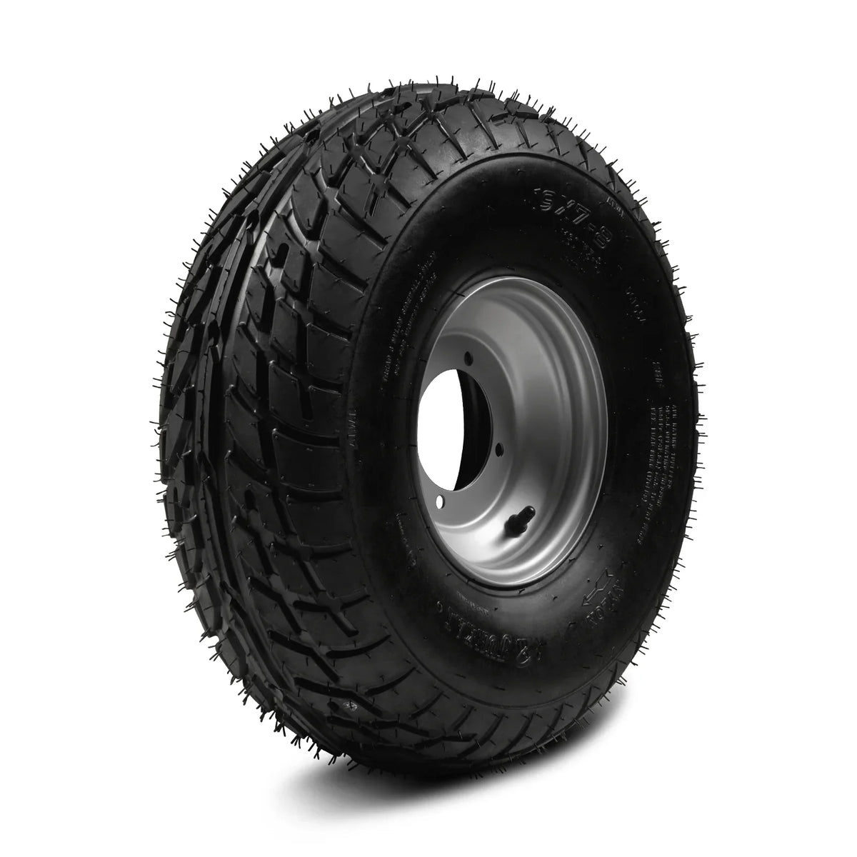 Left Rear Tire for Wood Chipper P4205, P4206, B150, B200 ( SKU: 110601; 110602; 110800; 110801; 110802; 110803; 110804; 110805; 110810; 110811）