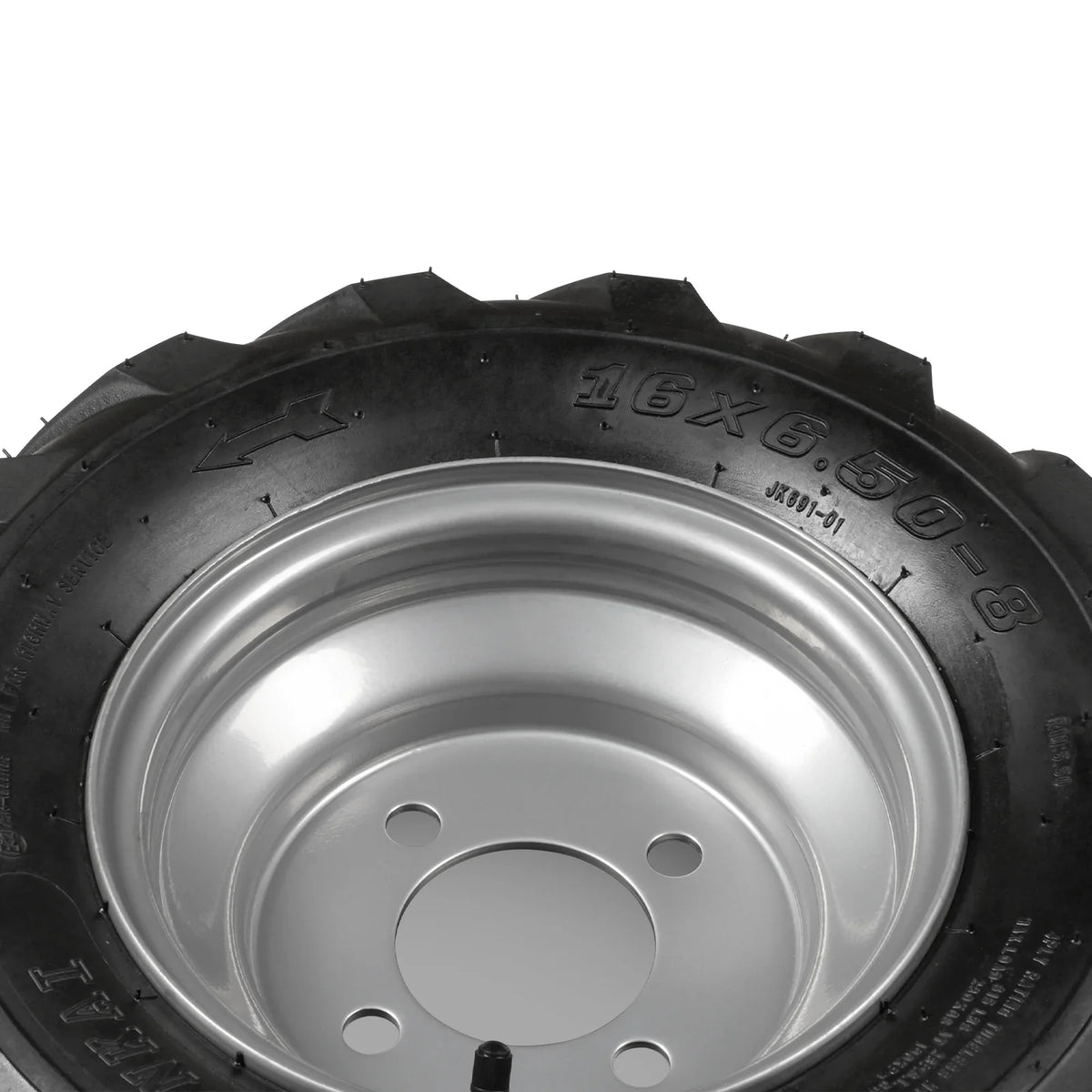 Left Front Tire for Mini Dumper E50; EH50 ( SKU: 101200; 101200Y;101201R;101201 )