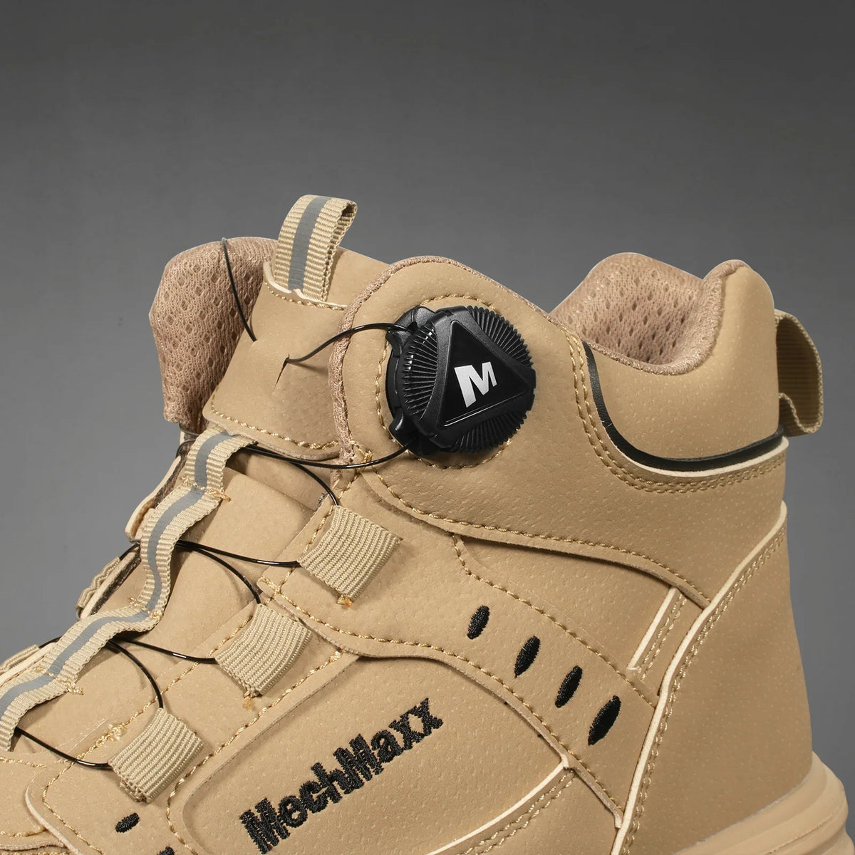 Mid-Top Safety Shoes, Safety Footwear, Size 12