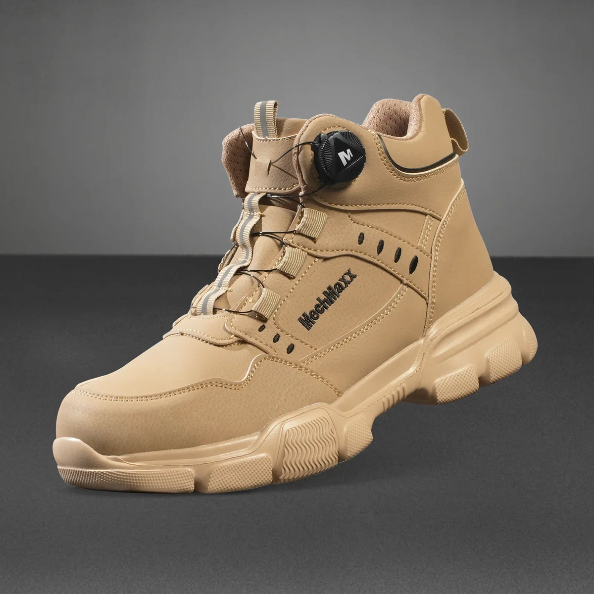 Mid-Top Safety Shoes, Safety Footwear, Size 9