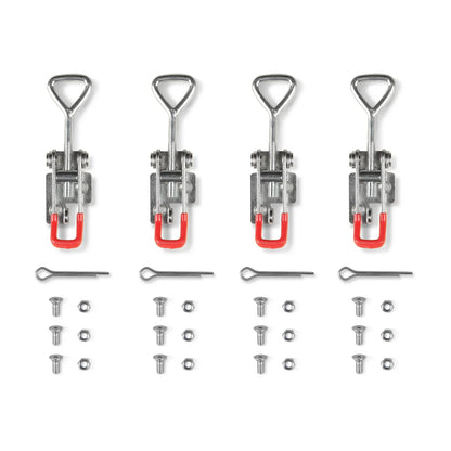 ( 1 Pack / 4 Pcs ) Folding Clasp for Wood Chipper GS650 ( SKU: 110100; 110101 )