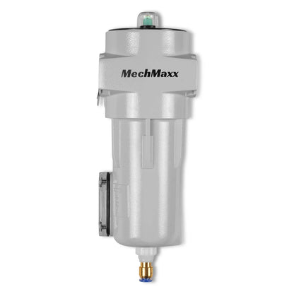 53 CFM Compressed Air Oil-Water Separator Precision Filter,1μm,Oil Content 1ppm, With Auto Drain, Pressure Indicator
