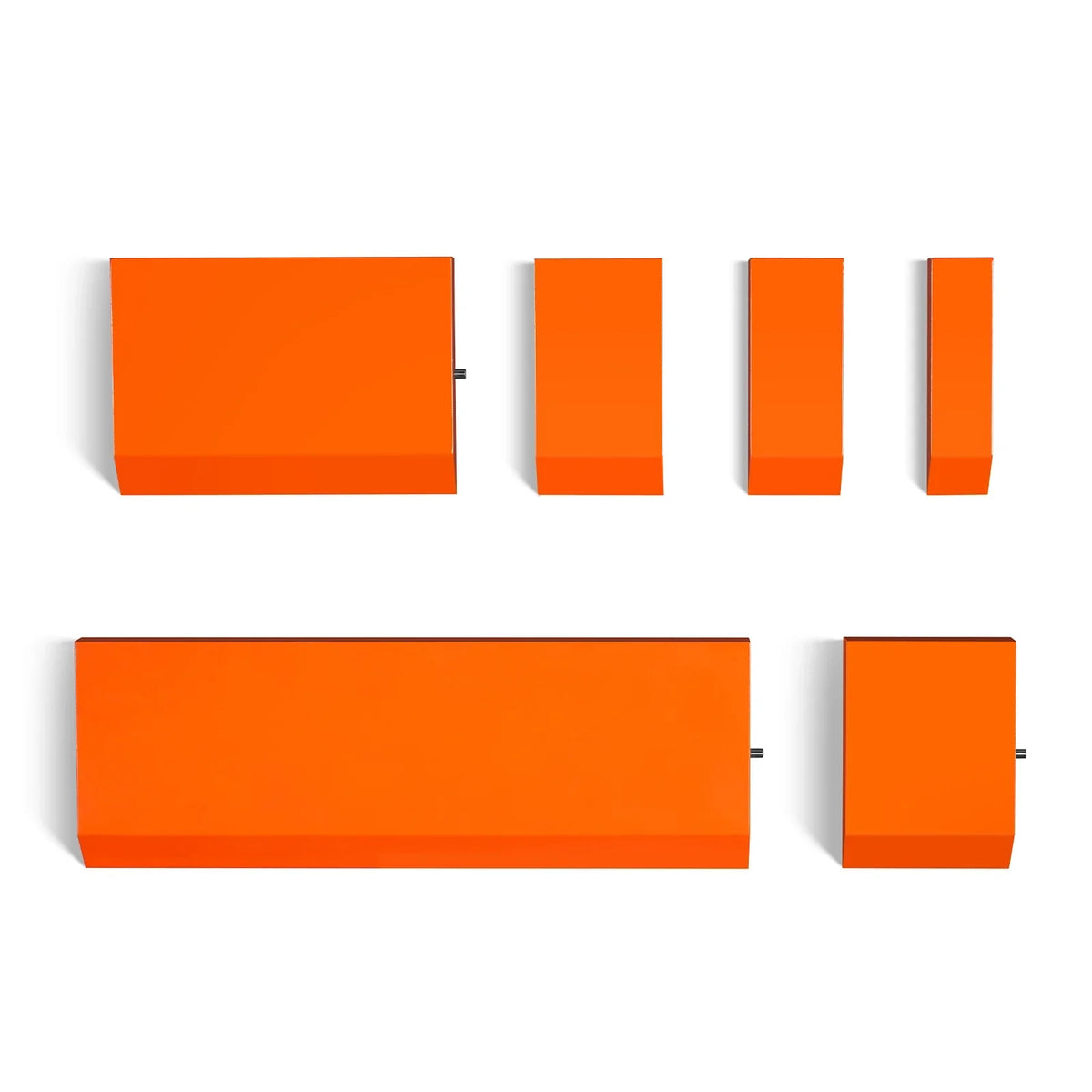 Segmented Clamp Bars Lengths: 0.98(25mm), 1.48(37.5mm), 2.07(52.5mm), 2.76(70mm), 5.51(140mm), 11.02(280mm) inch for SKU: 500001 | Model: MSMB1250E
