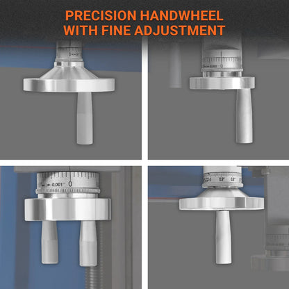 1.5‘’ Spindle Bore Metal Lathe Machine 8'' x 16'' High Precision Brushless Motor Mini 1.5HP Benchtop 0-2500 RPM Variable Speed Metal Working Machine