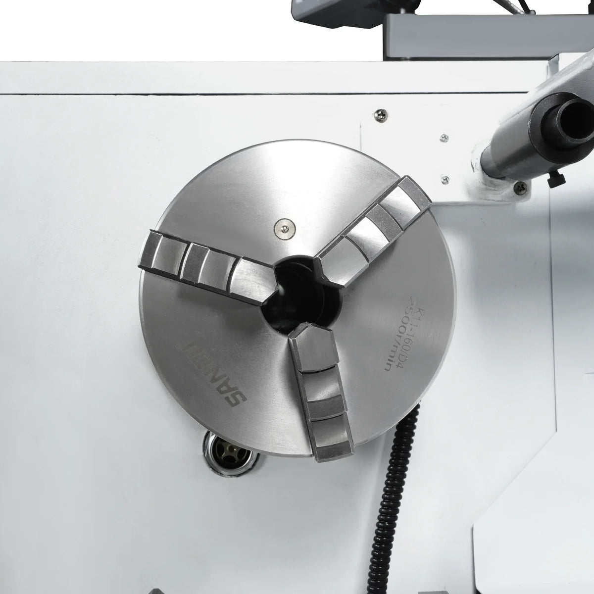 13" x 37" Industrial Heavy Duty Bench Metal Lathe 1.5HP/1100W Metal Working Lathe High Precision 64-1500 RPM Variable Speed with Four-axis sliding system 1337G4
