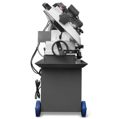 7" x 12" Metal Band Saw, 1.5 HP 115V/230V Dual Voltage 4-Speed Horizontal Vertical Bandsaw with Hydraulic Downfeed, Coolant System & Adjustable Angle Cutting for Steel, Aluminum, Pipe & Structural Metal BS-712N