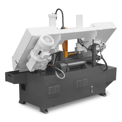 13" Double Column Horizontal Metal Cutting Band Saw | Hydraulic Feed | 2‑Speed | 2.2/2.8kW Industrial Metal Saw for Fabrication, Steel, Alloy, Carbon Steel GH4235