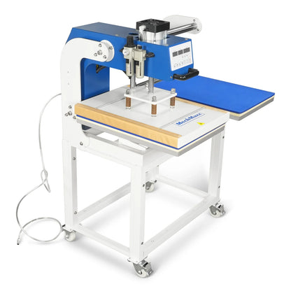 16x24 Inch Commercial Pneumatic Dual Platen Heat Press - Auto Lift Digital Sublimation Transfer Machine with AIRTAC Pneumatic Parts & Adjustable Pressure (110V 2.2HP)