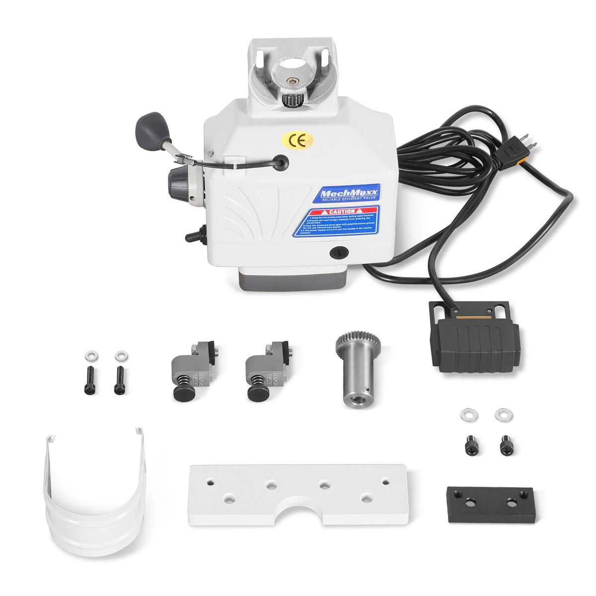 Power Feed for the X axis for  SKU: 500202 | Model: VM25L, SKU: 500203 | Model: VM25LD